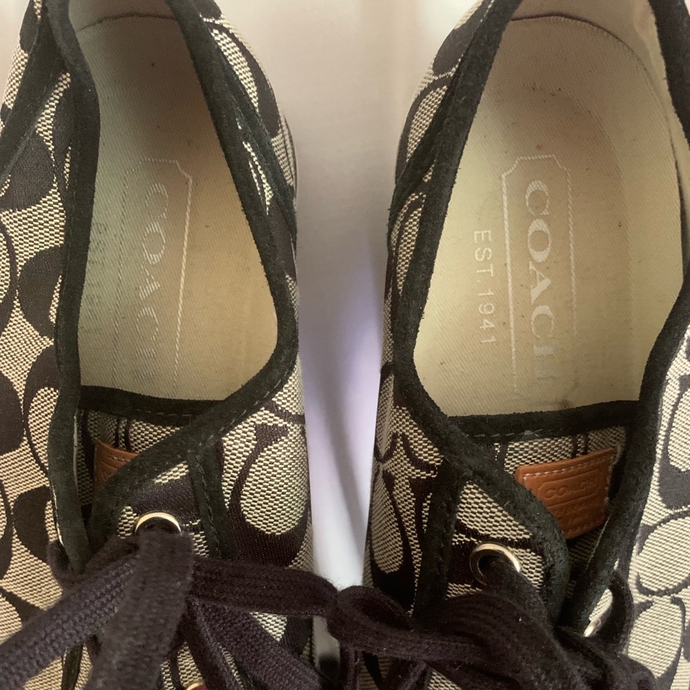 Authentic Coach tennis shoes